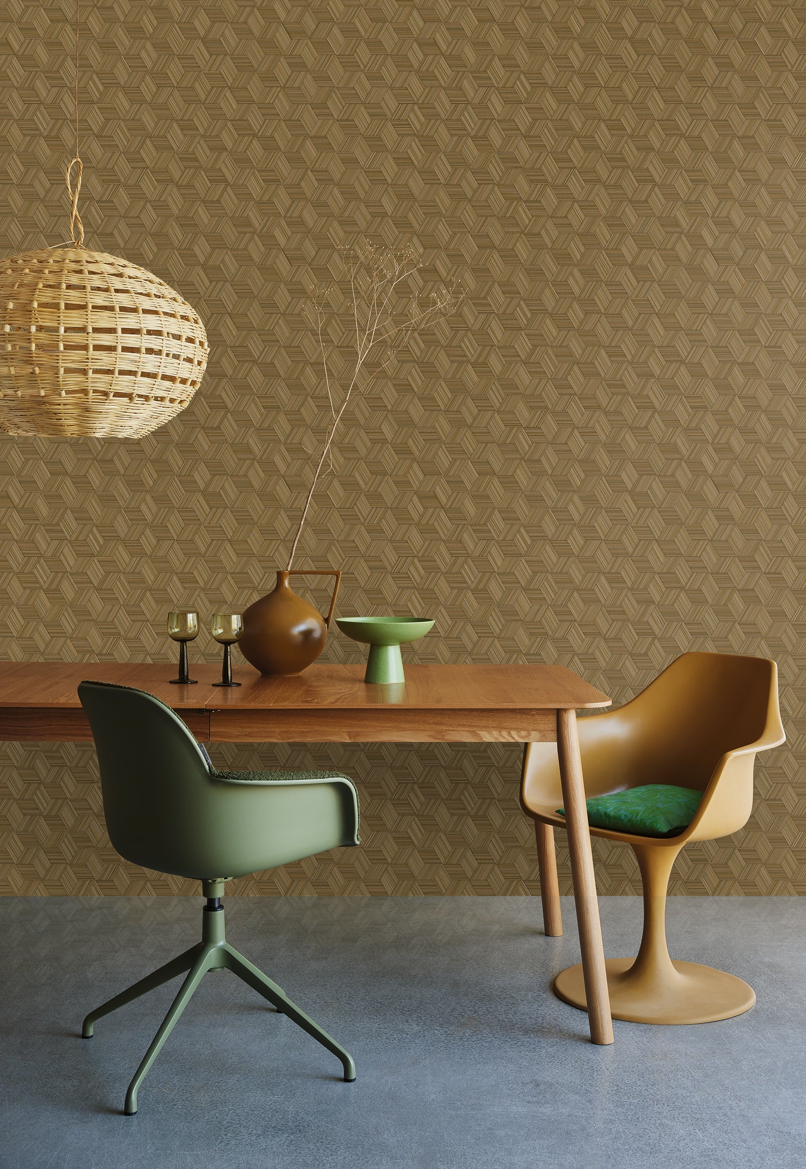 Eijffinger behang Cozumel 50513 in interieur