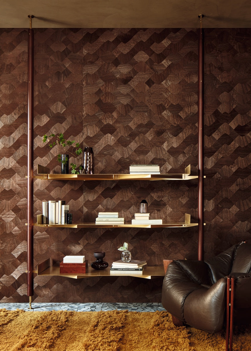 Élitis Marqueteries Le Jeu de Dame RM 1039 72 in een sfeervol interieur