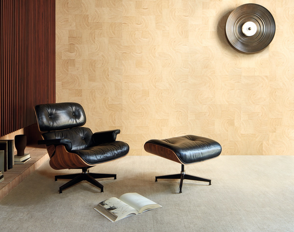 Élitis Marqueteries Empreintes RM 1040 15 in een sfeervol interieur
