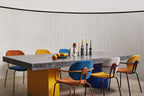 Élitis Rayures Jumelles Pilastre RM 1043 01 in een sfeervol interieur