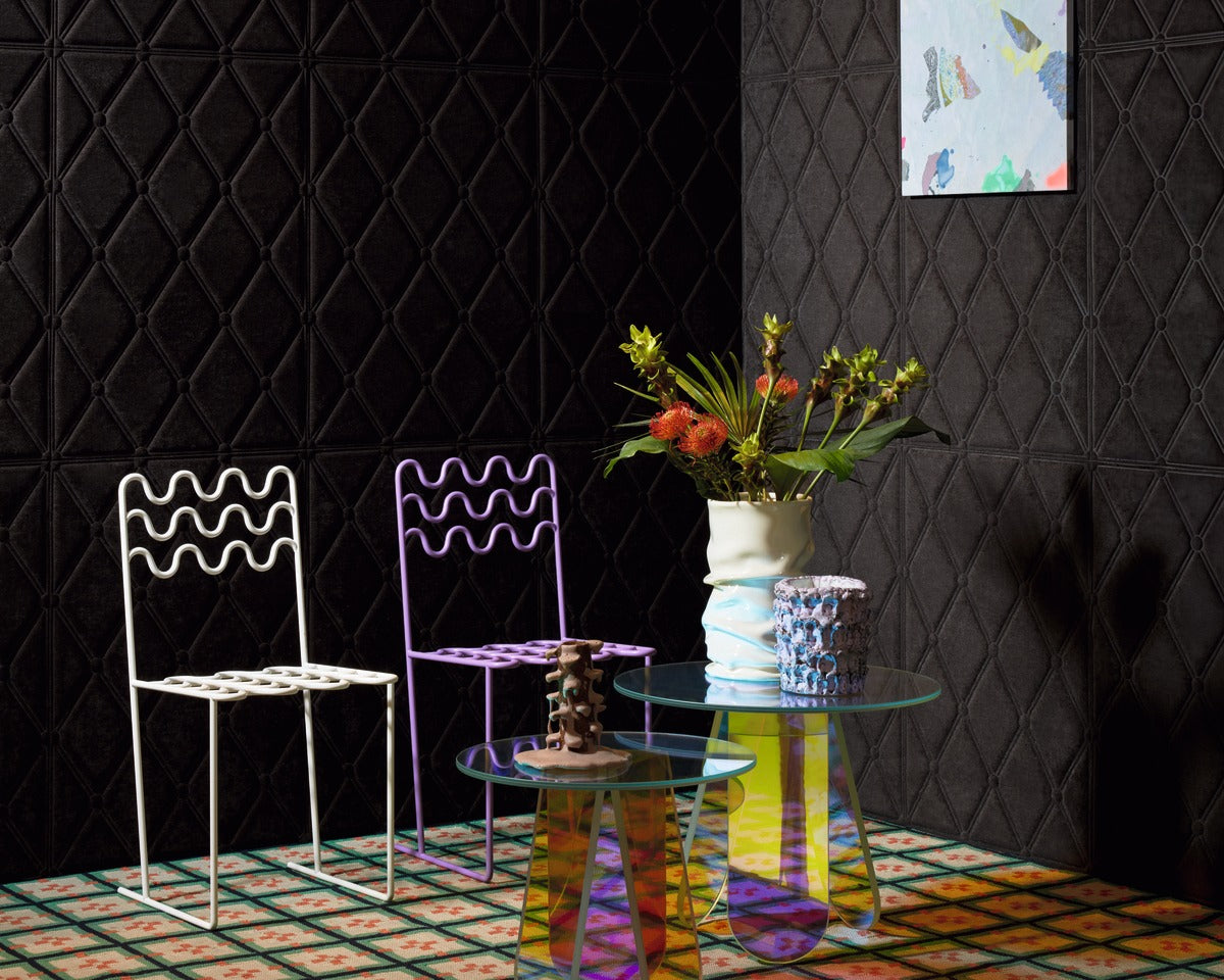 Élitis Forms Madone chenille RM 1056 80 in een sfeervol interieur