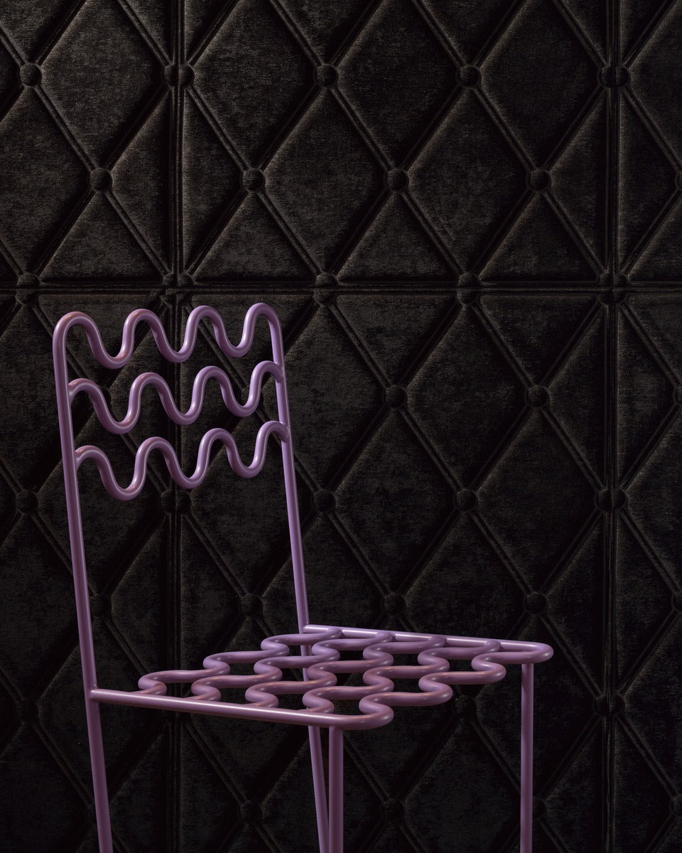 Élitis Forms Madone chenille RM 1056 80 in een sfeervol interieur