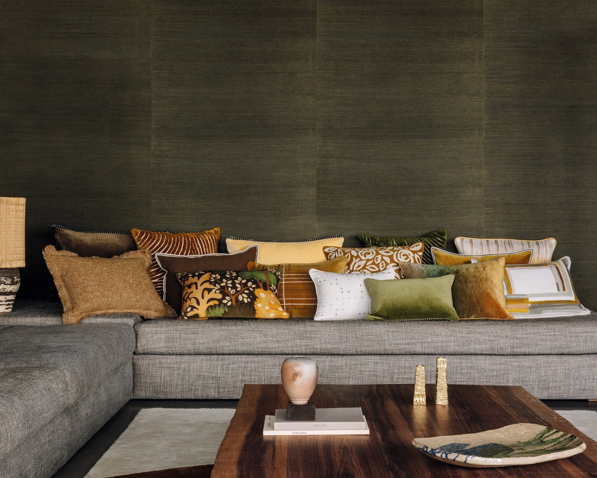 Élitis Maestria Sisal RM 1069 60 in een sfeervol interieur