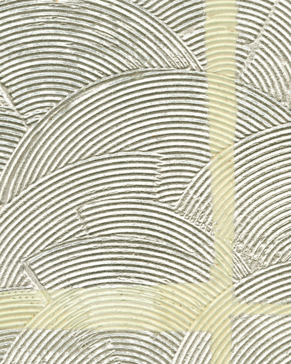 Behangstaal Élitis Écume Mille et une nuit RM 1121 90 – dessin en kleur van dichtbij