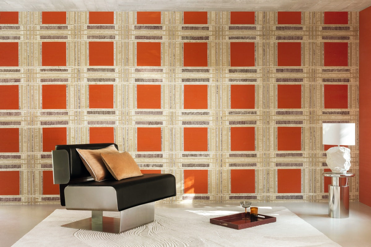Élitis Pamir Shiraz RM 1126 35 in een sfeervol interieur