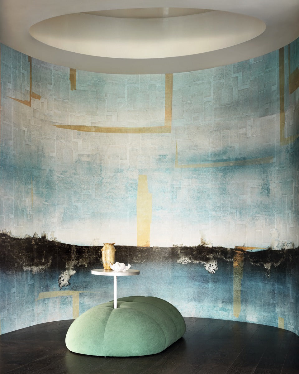 Élitis Sangpi Brumes laquées VP 1026 01 in een sfeervol interieur