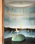 Élitis Sangpi Brumes laquées VP 1026 01 in een sfeervol interieur