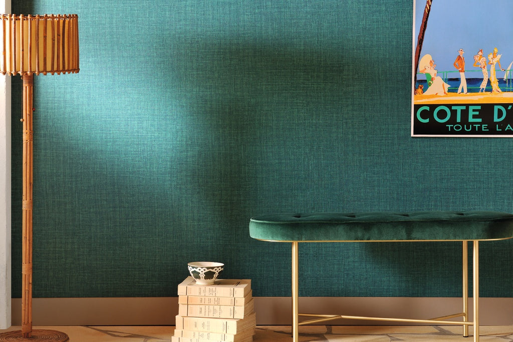 Élitis Raffia & Madagascar Madagascar VP 631 44 in een sfeervol interieur