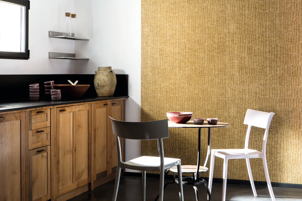Élitis Natural Mood Mimbre Precioso VP 915 06 in een sfeervol interieur