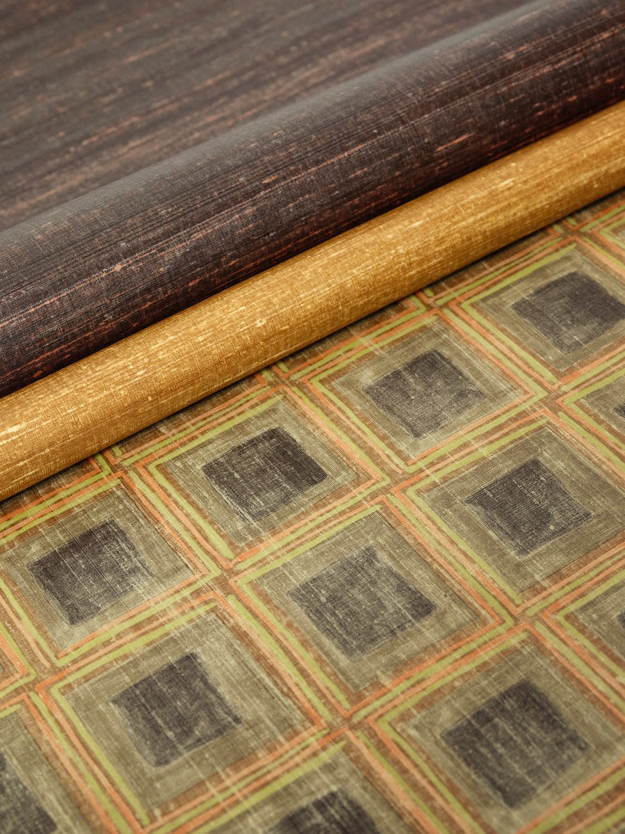 Élitis Soie Changeante Kosa Silk VP 928 15 in een sfeervol interieur