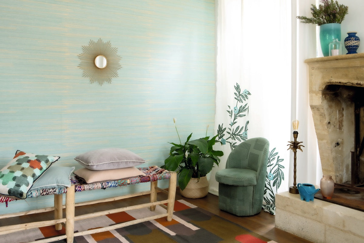 Élitis Soie Changeante Kari VP 930 40 in een sfeervol interieur
