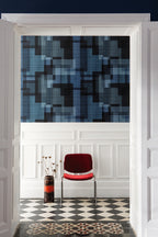 Élitis Soie Changeante Madras VP 931 80 in een sfeervol interieur