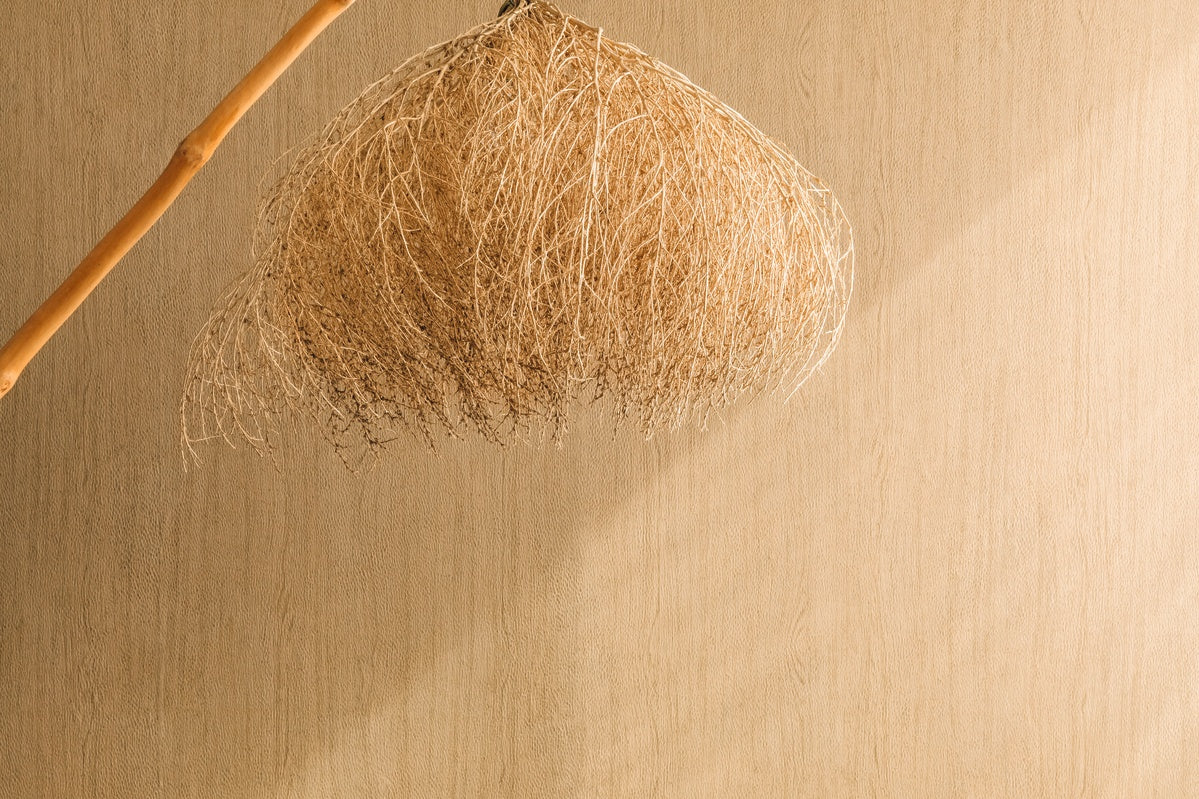 Élitis Bois Sculpté Gouge VP 936 70 in een sfeervol interieur