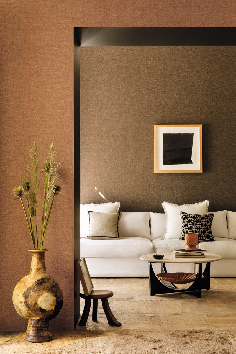 Élitis Lins Brodés Lin VP 953 17 in een sfeervol interieur