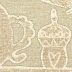 Élitis Lins Brodés Paros VP 954 02 – dessin en kleur van dichtbij