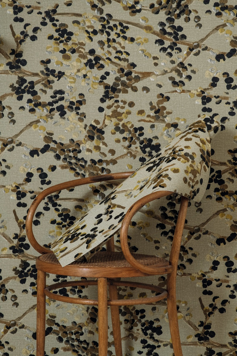Élitis Lins Brodés Milos VP 955 01 in een sfeervol interieur