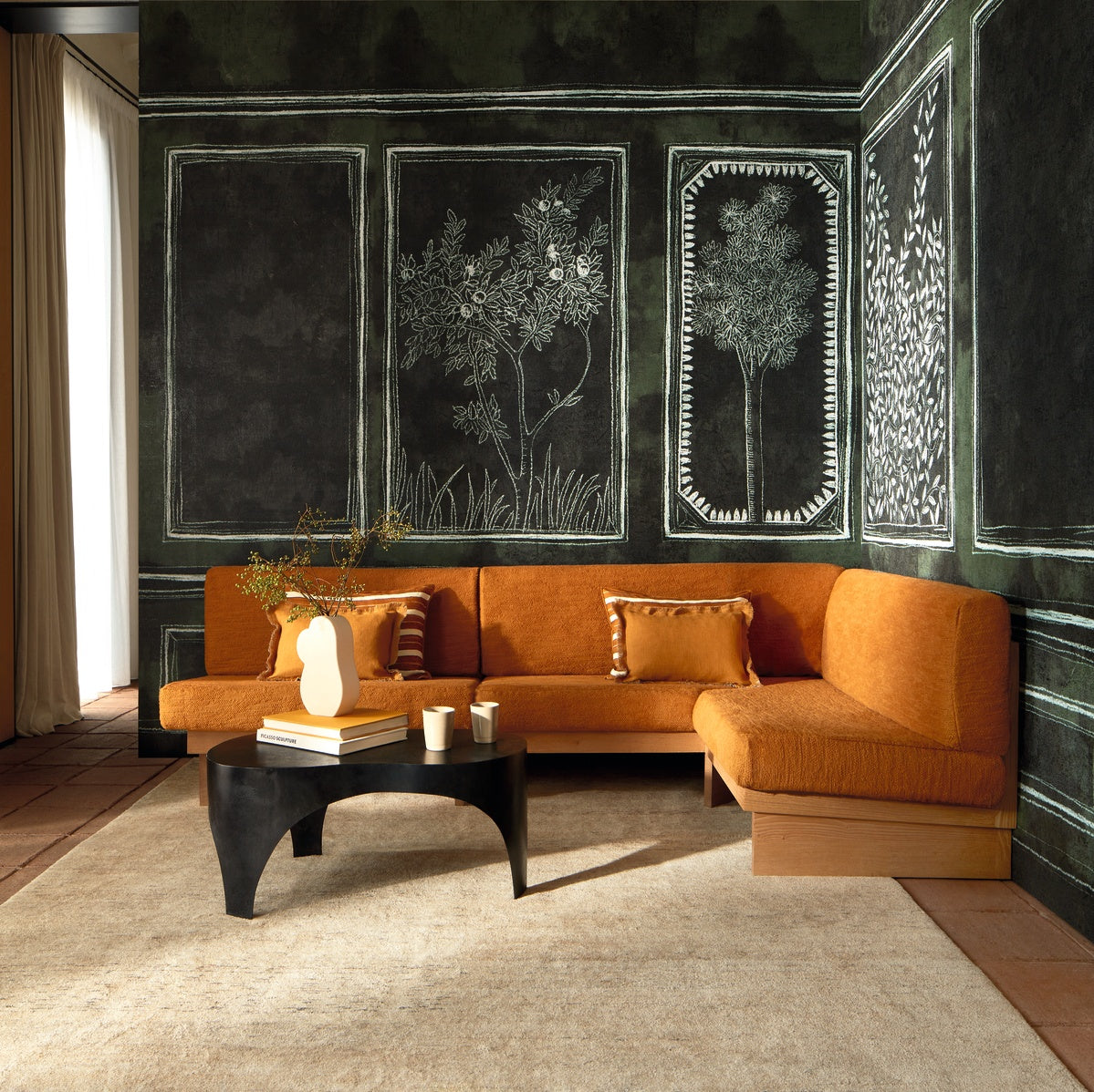 Élitis Ortigia Disegno VP 961 01 in een sfeervol interieur