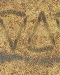 Élitis Sauvages Tigre royal VP 971 01 – dessin en kleur van dichtbij