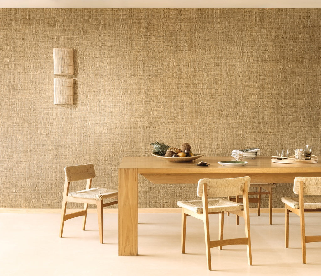Élitis Matières Végétales Raphia VP 986 03 in een sfeervol interieur