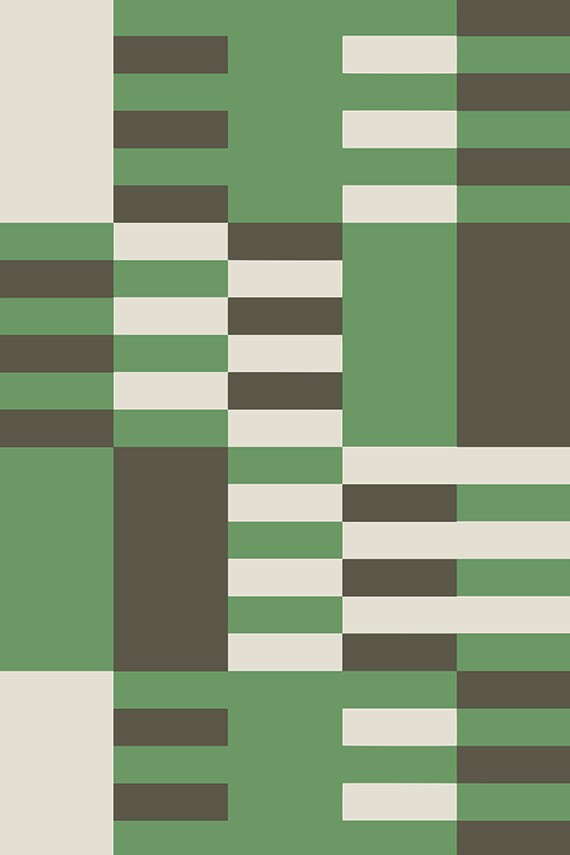 Farrow & Ball Carte Blanche Check 60-02 behang