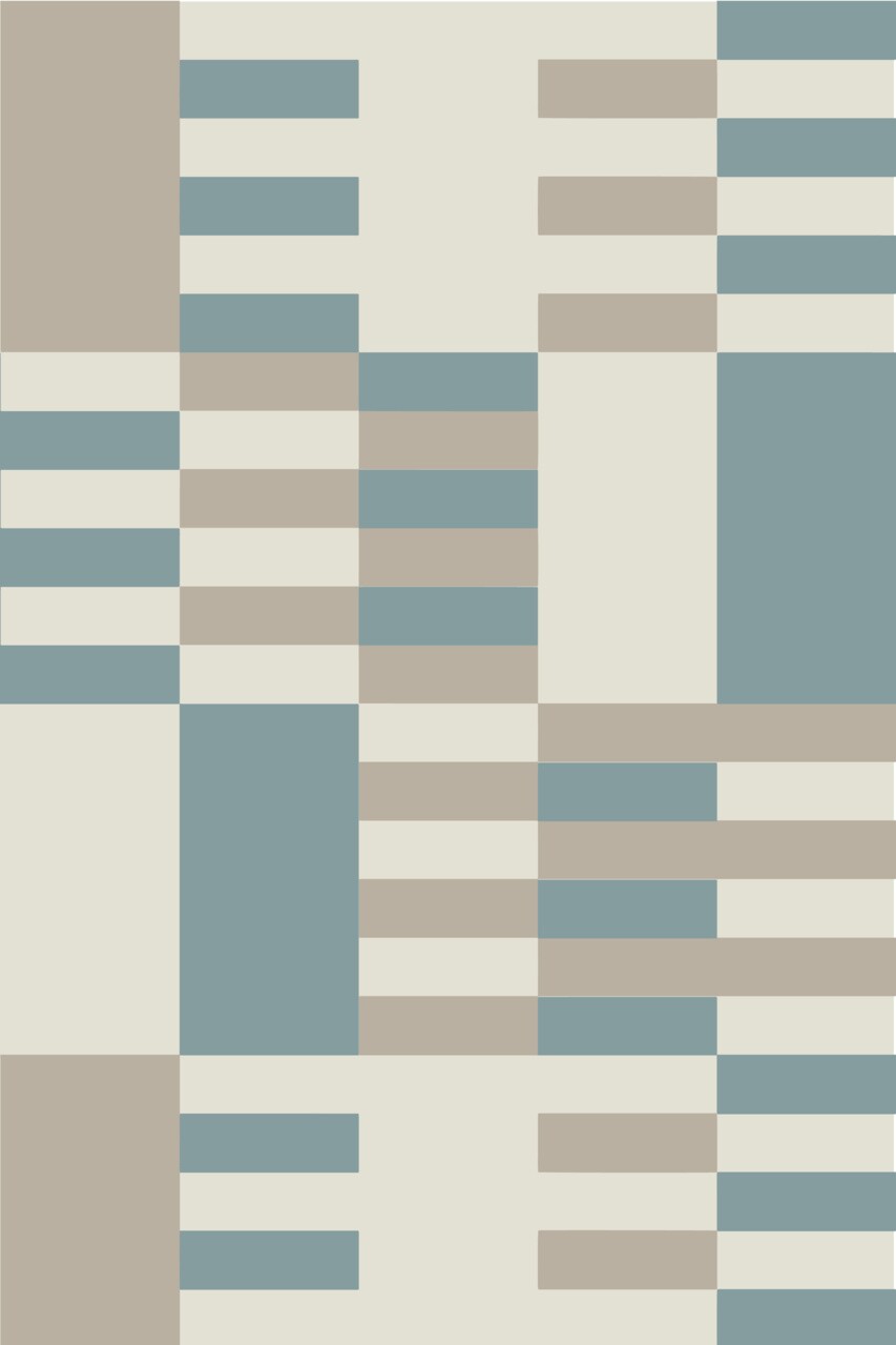 Farrow & Ball Carte Blanche Check 60-03 behang