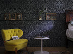 Farrow & Ball Silvergate BP 878 behang in een interieur, sfeerbeeld 2