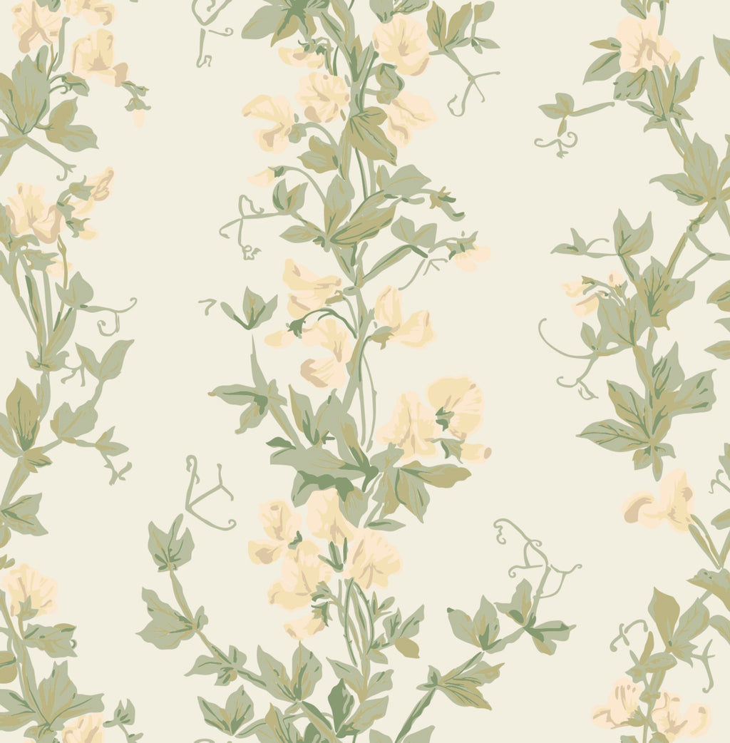 Farrow & Ball The Heritage Papers 6701 Sweet Pea behang