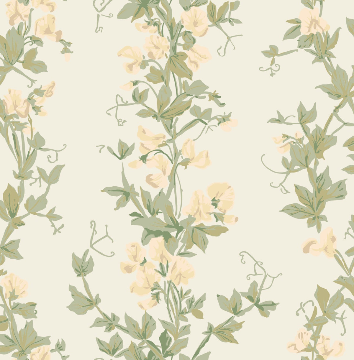Farrow & Ball The Heritage Papers 6701 Sweet Pea behang