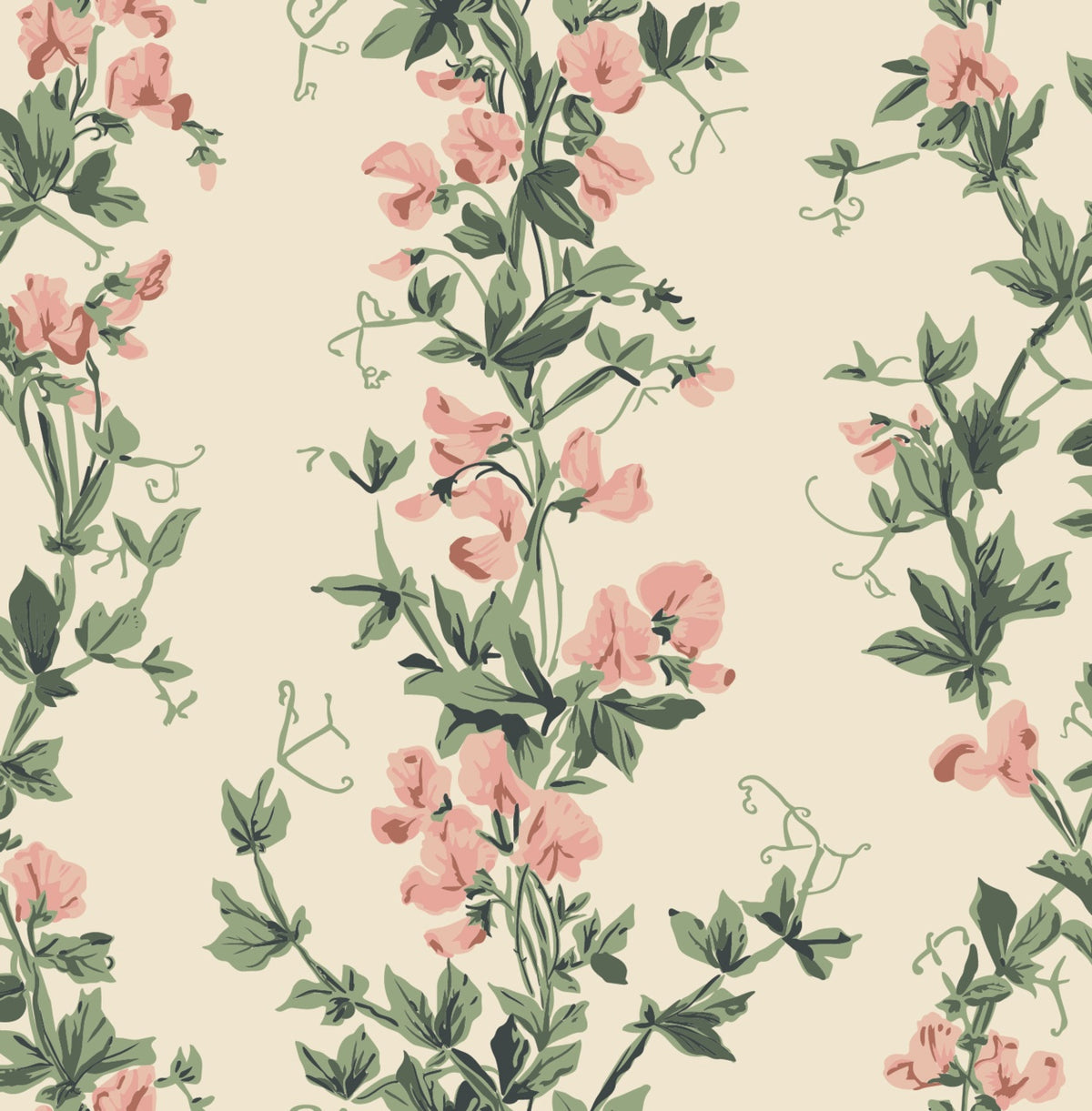Farrow & Ball The Heritage Papers 6702 Sweet Pea behang