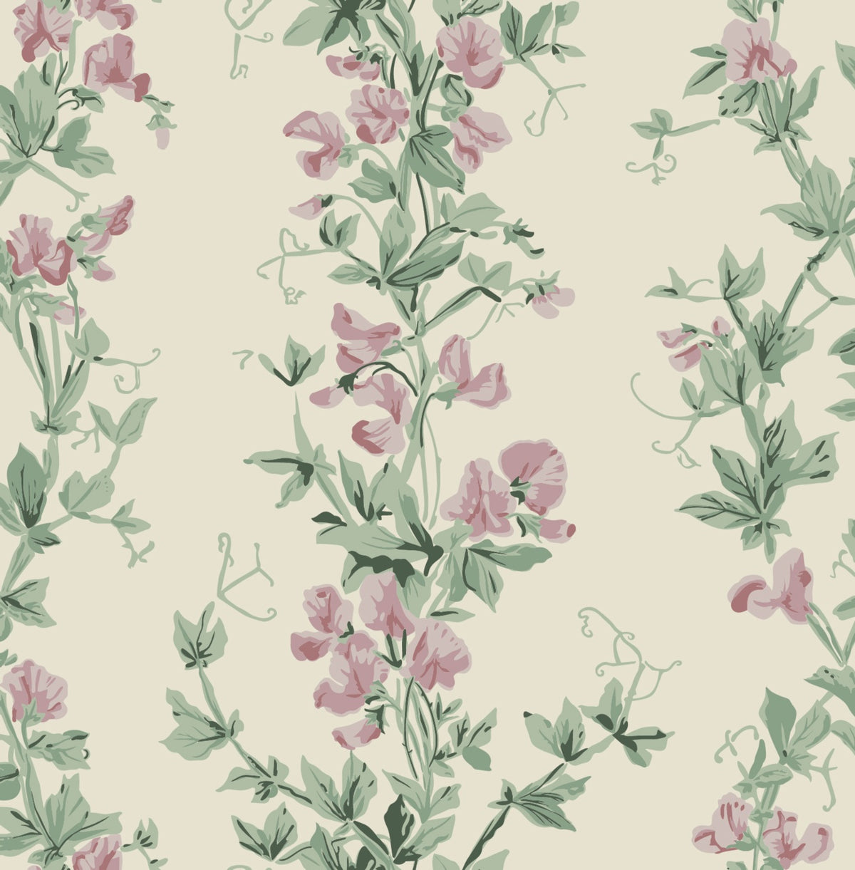 Farrow & Ball The Heritage Papers 6703 Sweet Pea behang