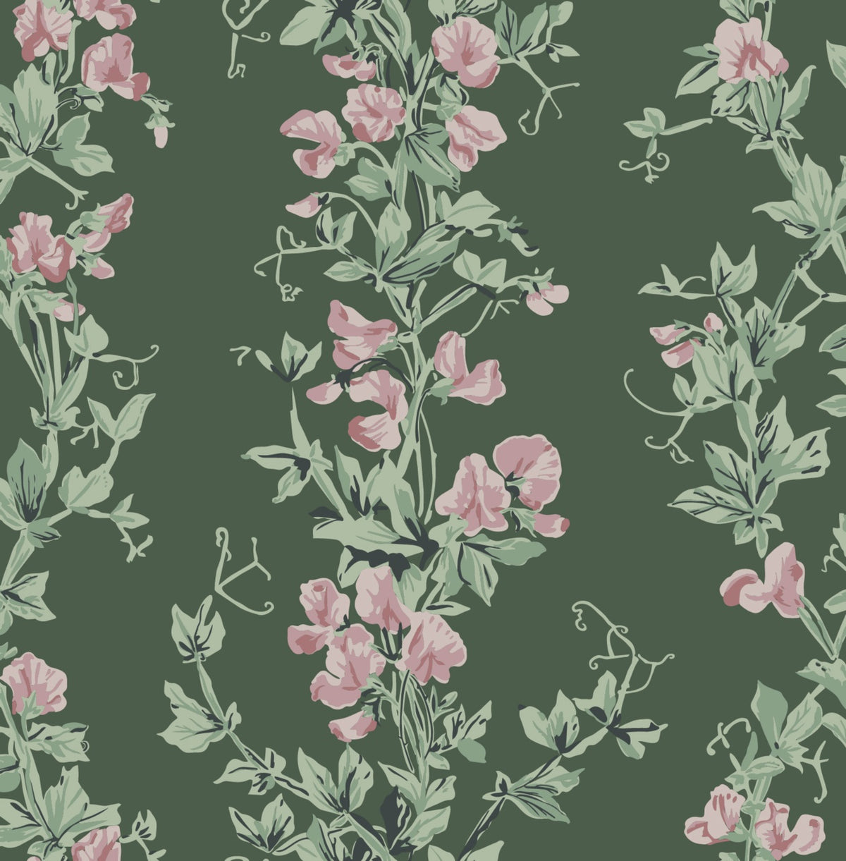 Farrow & Ball The Heritage Papers 6705 Sweet Pea behang