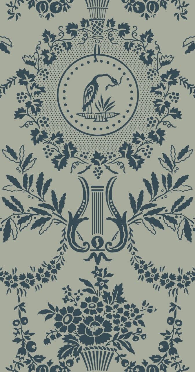 Farrow & Ball The Purnon Papers BP 6204 Purnon behang