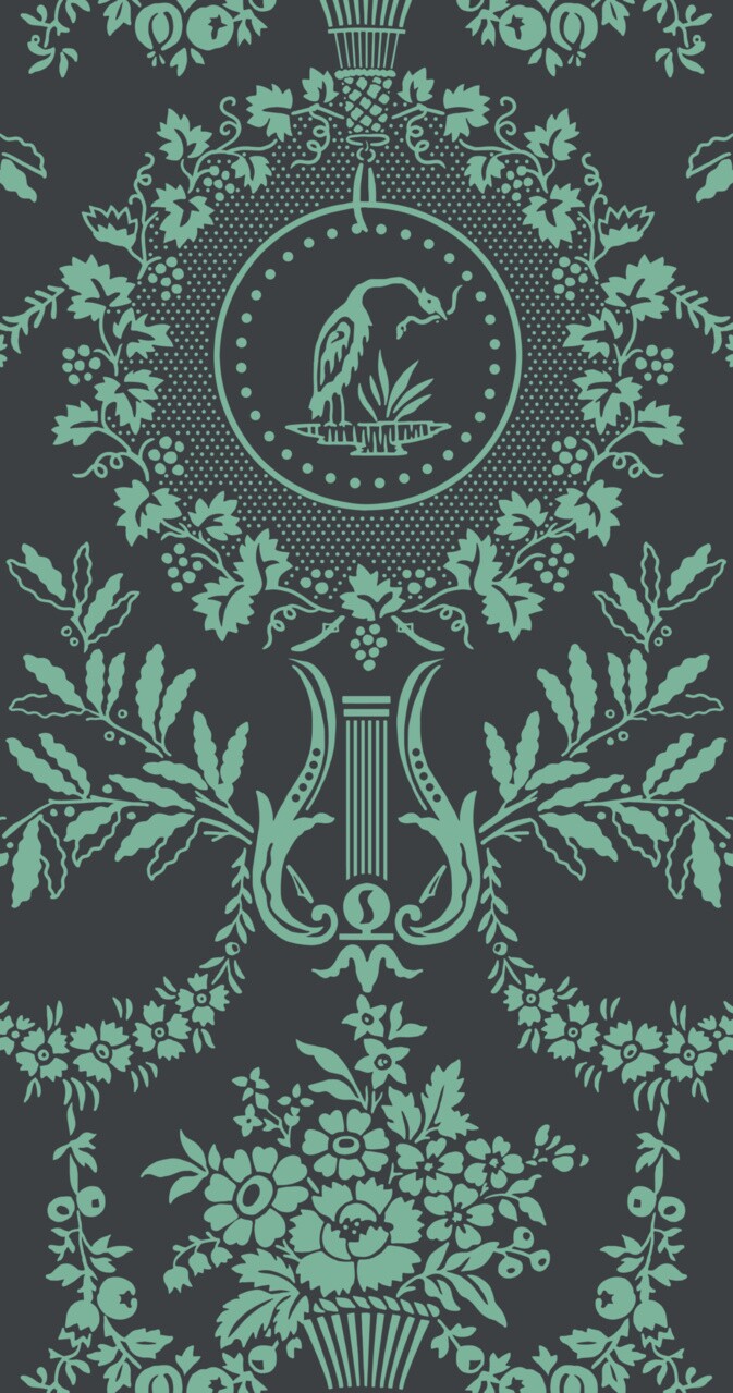 Farrow & Ball The Purnon Papers BP 6205 Purnon behang