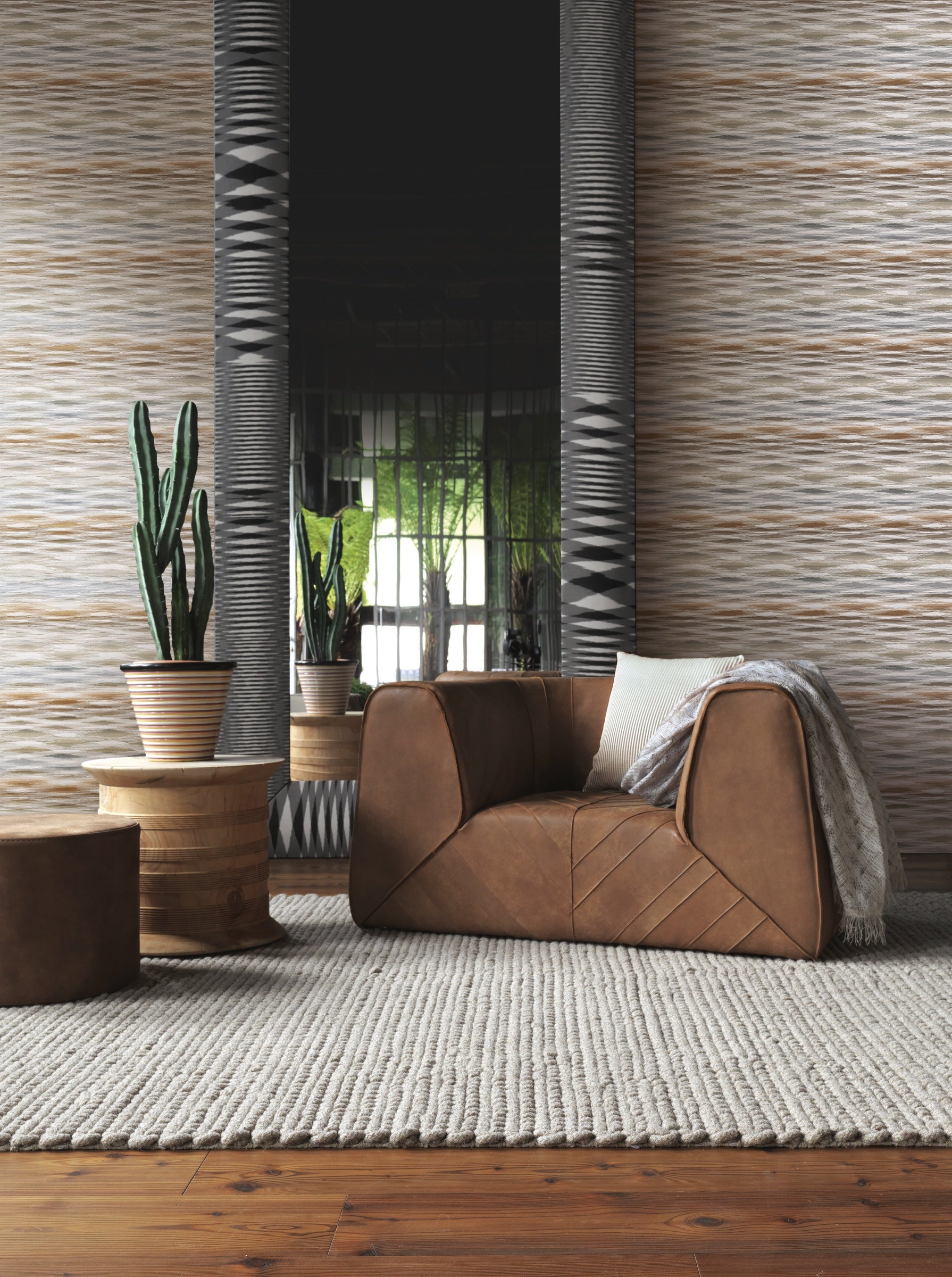 Hookedonwalls Missoni Home 10056 behang sfeerbeeld