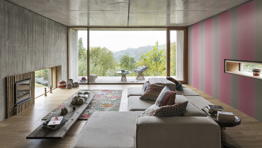 Hookedonwalls Missoni Home 10072 behang sfeerbeeld