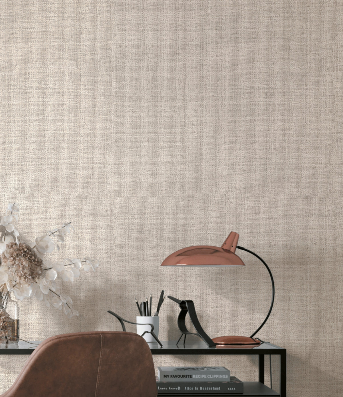 Hookedonwalls Tropical Weave Unito Penelope 18854 behang sfeerbeeld