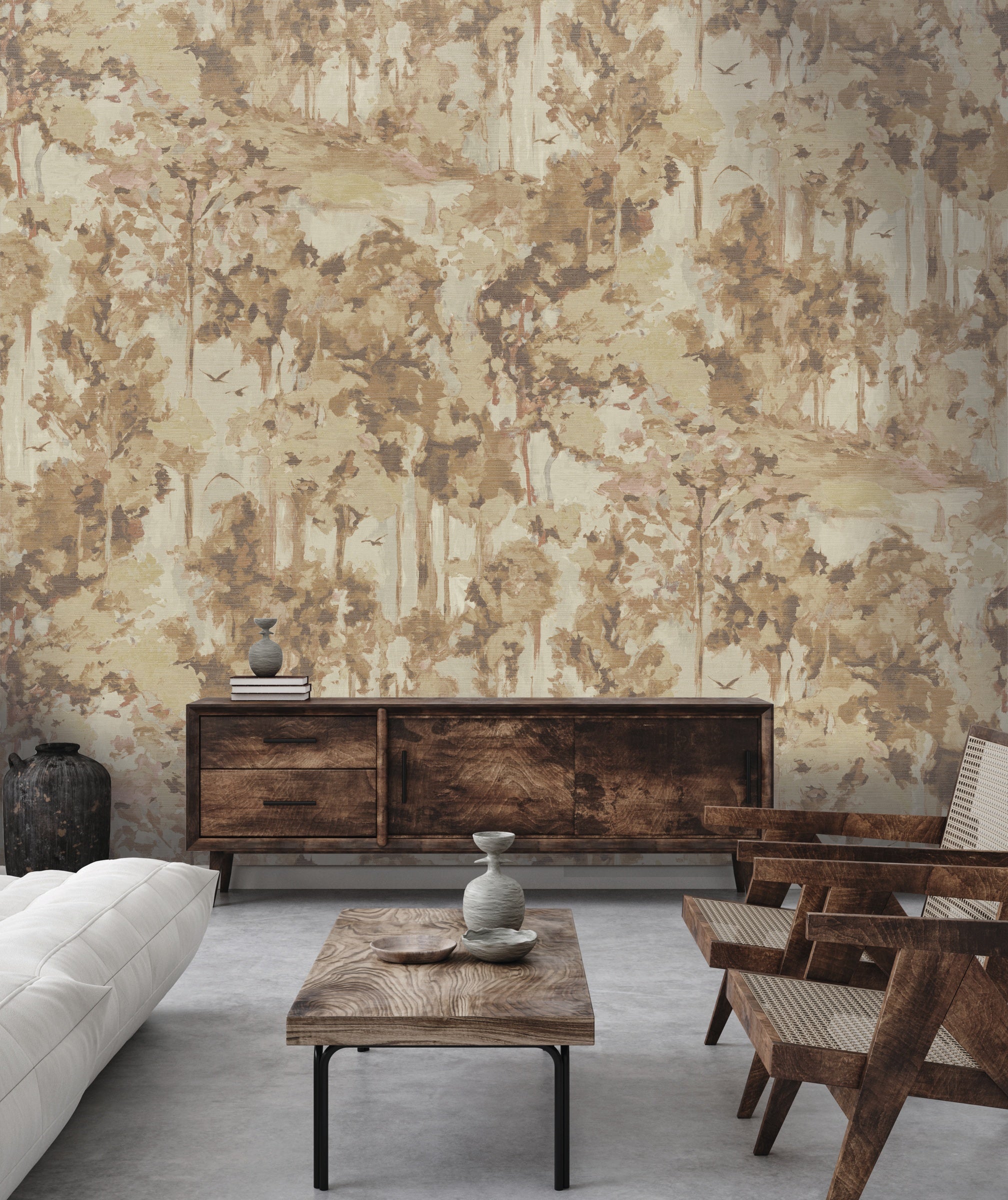 Hookedonwalls Penthouse Serene 19970 behang sfeerbeeld