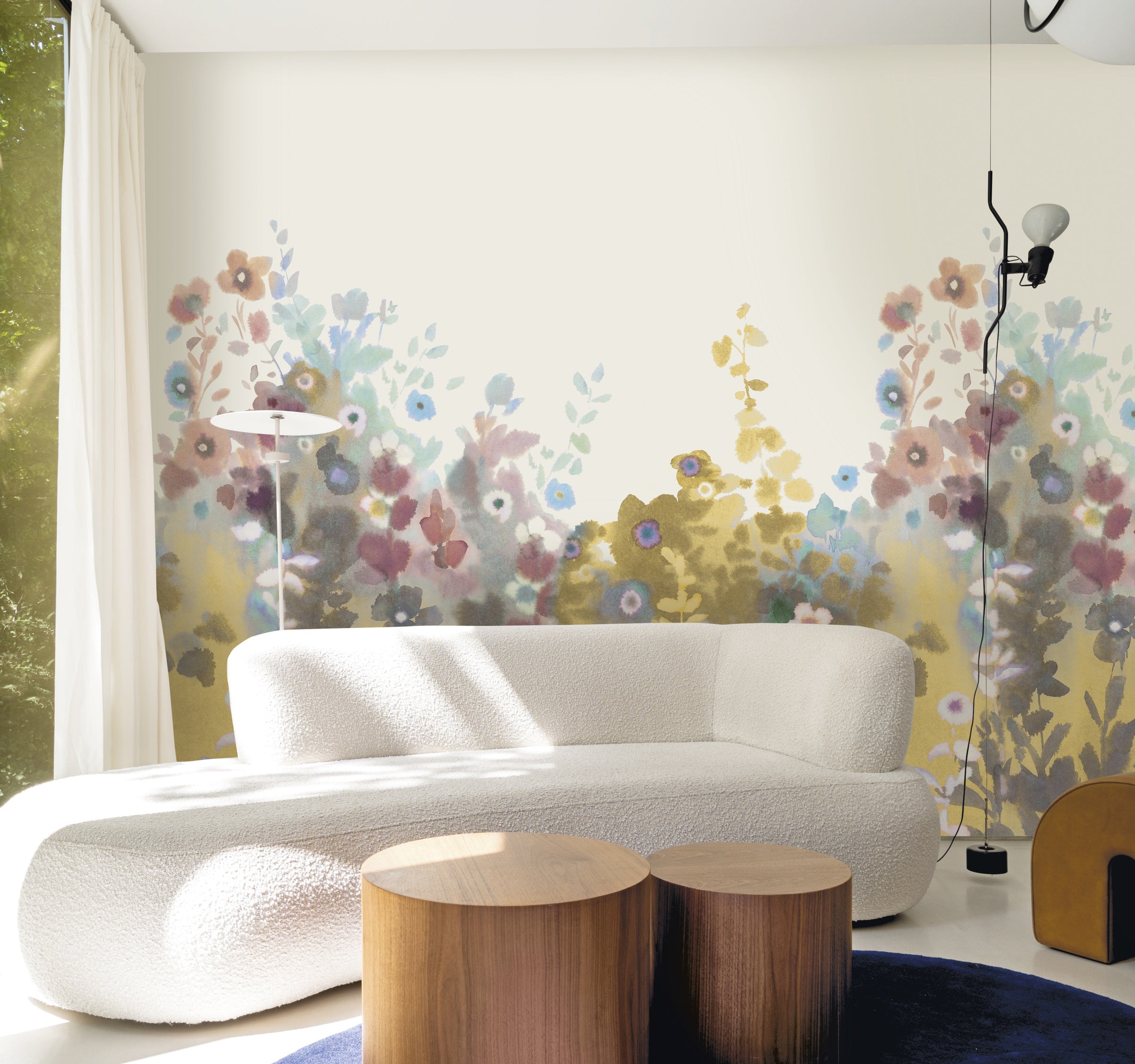 Hookedonwalls Promenade Meadow 20290 behang sfeerbeeld