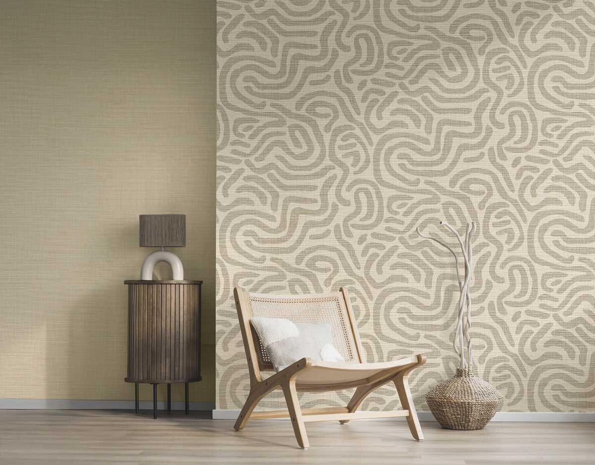 Hookedonwalls Tropical Chique Liana 20452 behang sfeerbeeld