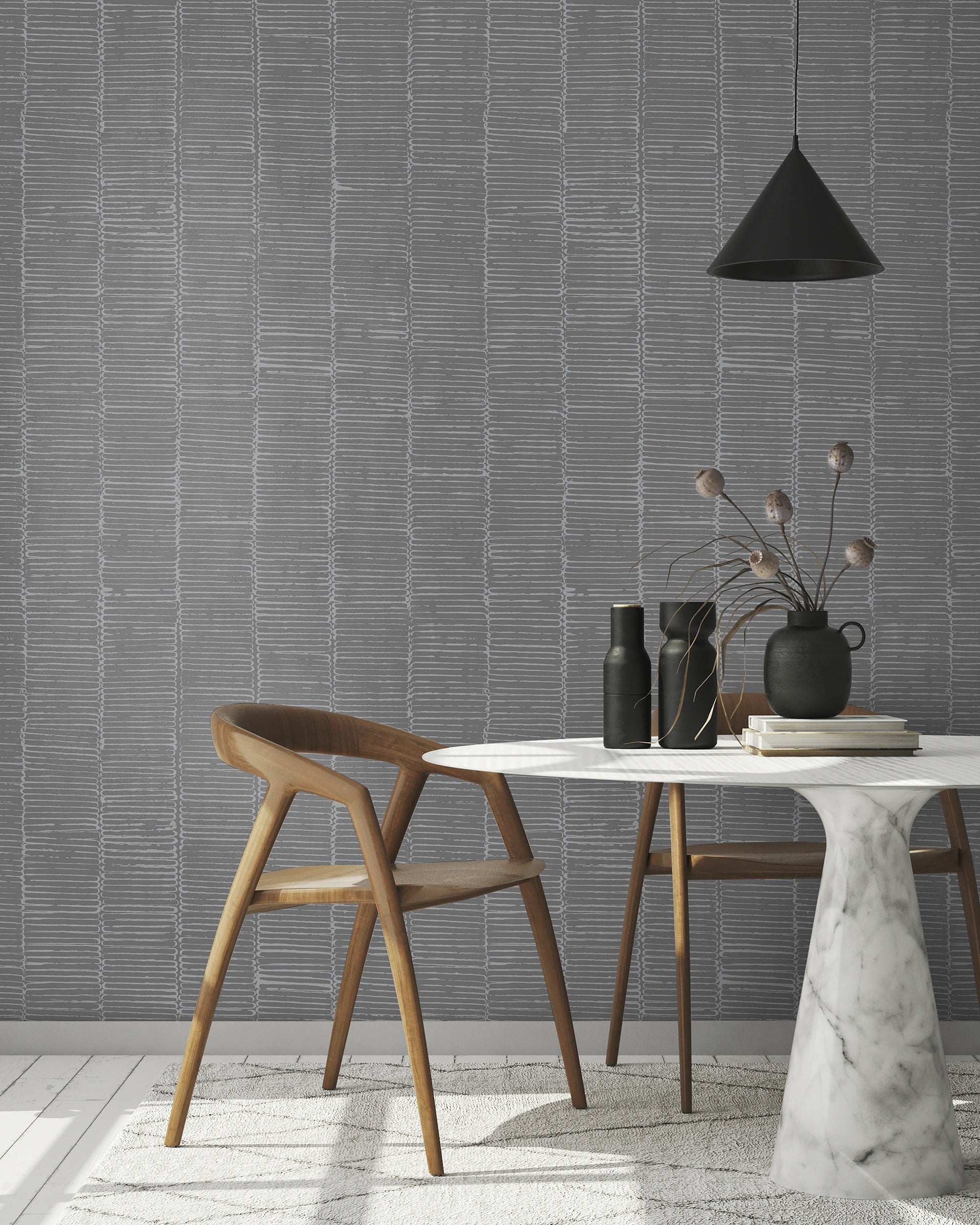 Hookedonwalls Arcade Chalk 23720 behang sfeerbeeld