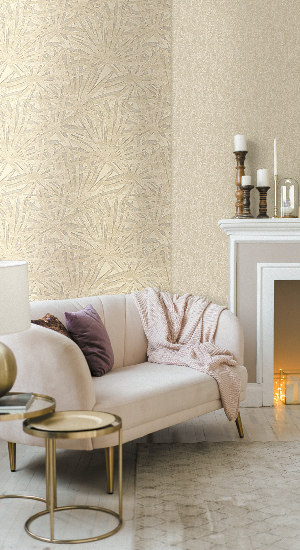 Hookedonwalls New Wave Palma D'Oro 24825 behang sfeerbeeld