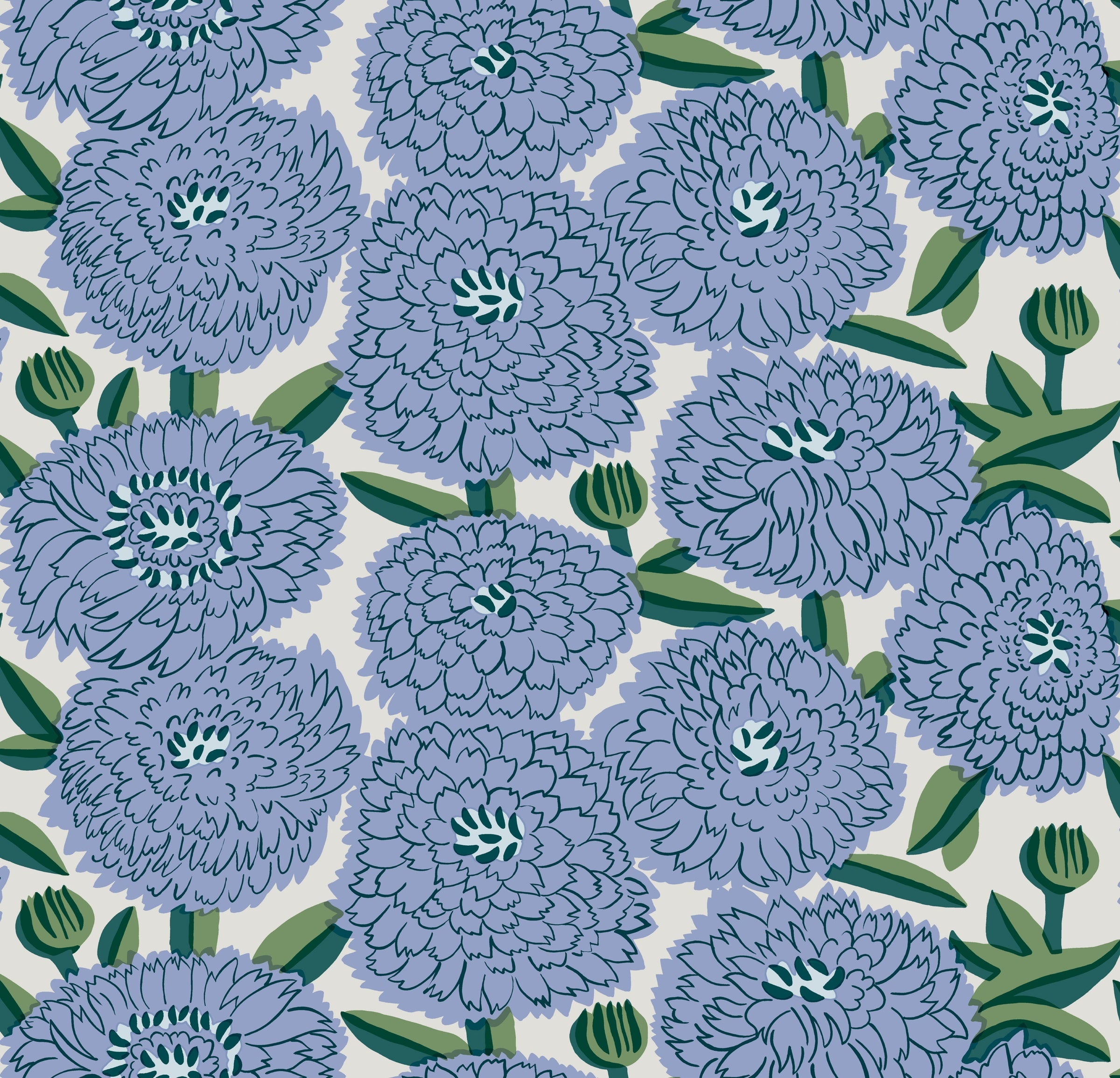 Hookedonwalls Marimekko Volume 06 Primavera 25106 behang