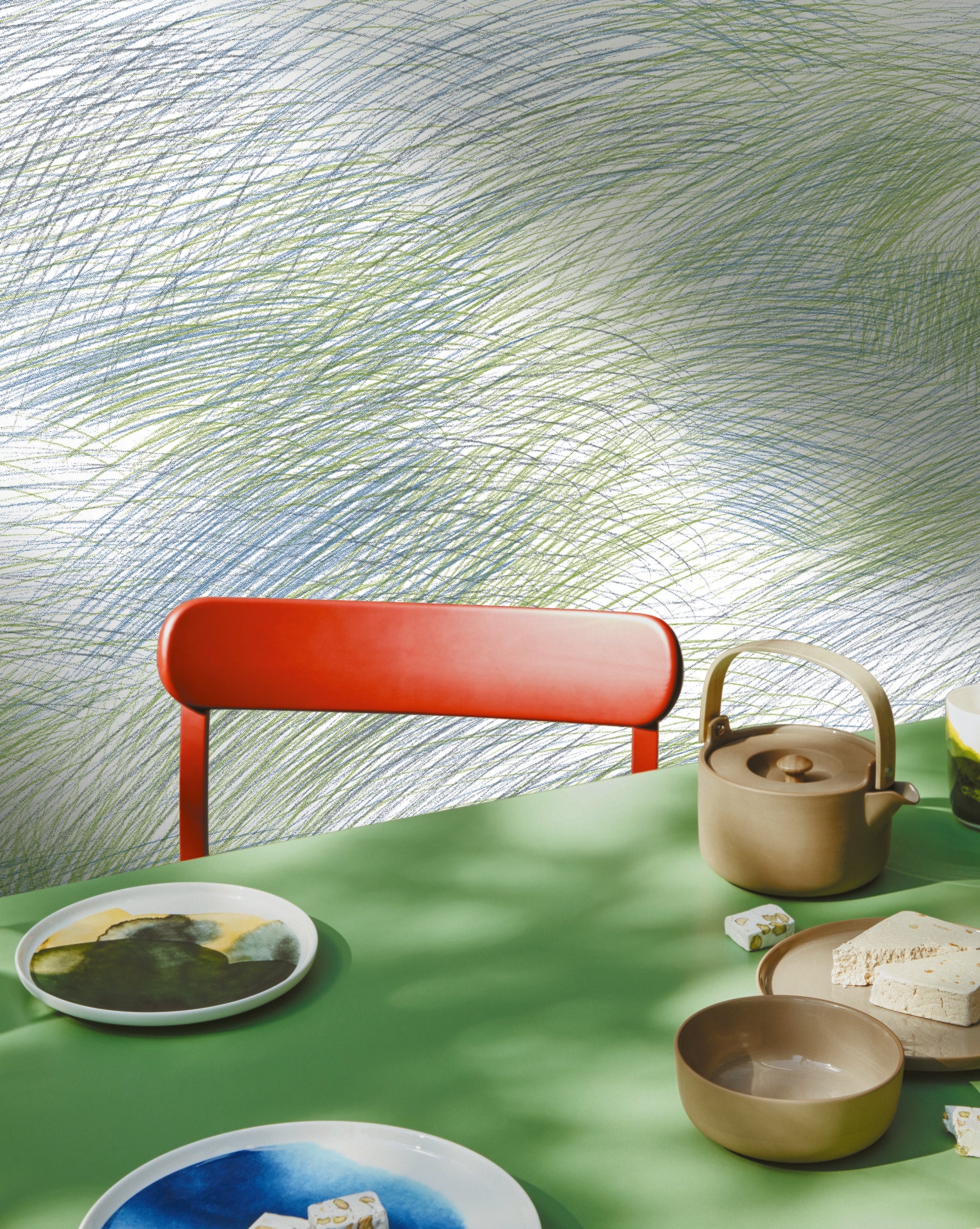 Hookedonwalls Marimekko Volume 06 Lepo 25142 behang sfeerbeeld