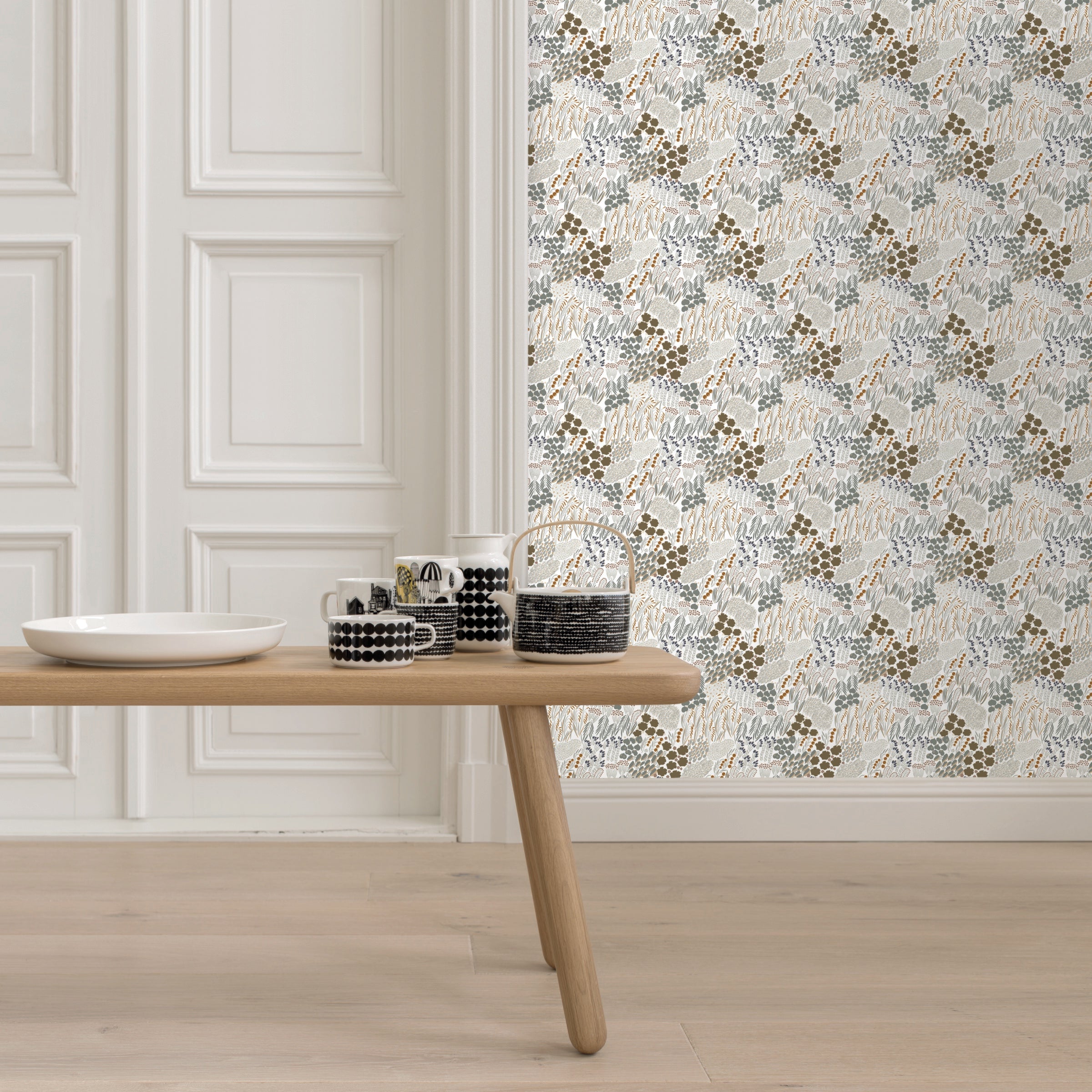 Hookedonwalls Marimekko Volume 06 Pieni Letto 25145 behang sfeerbeeld