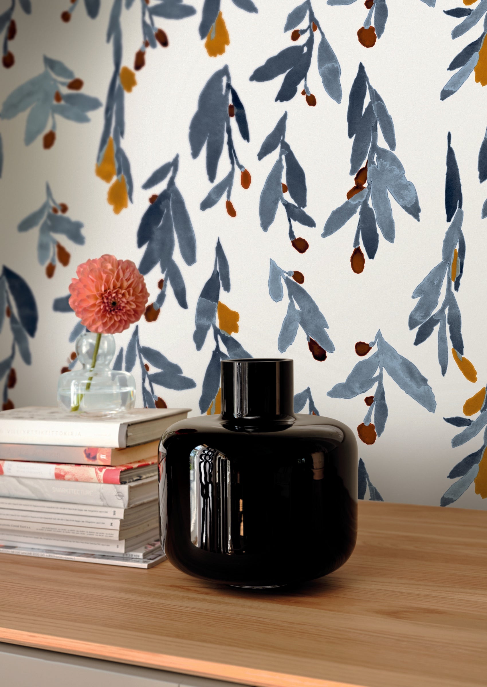 Hookedonwalls Marimekko Volume 06 Pieni Hyhma 25151 behang sfeerbeeld