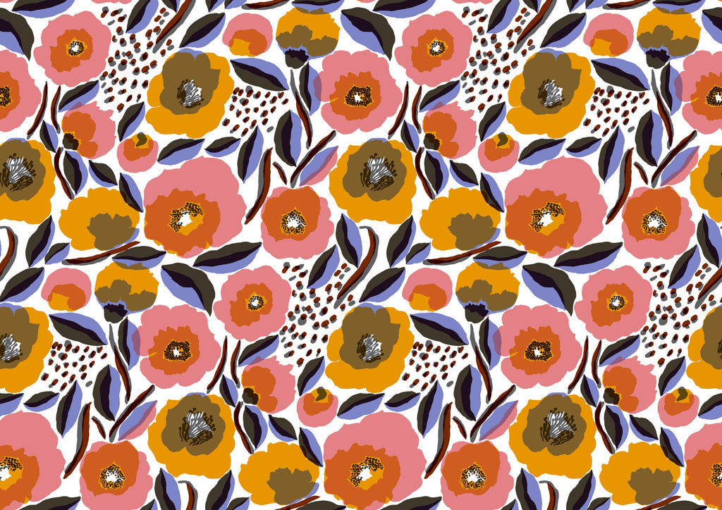Hookedonwalls Marimekko Volume 06 Rosarium 25155 behang