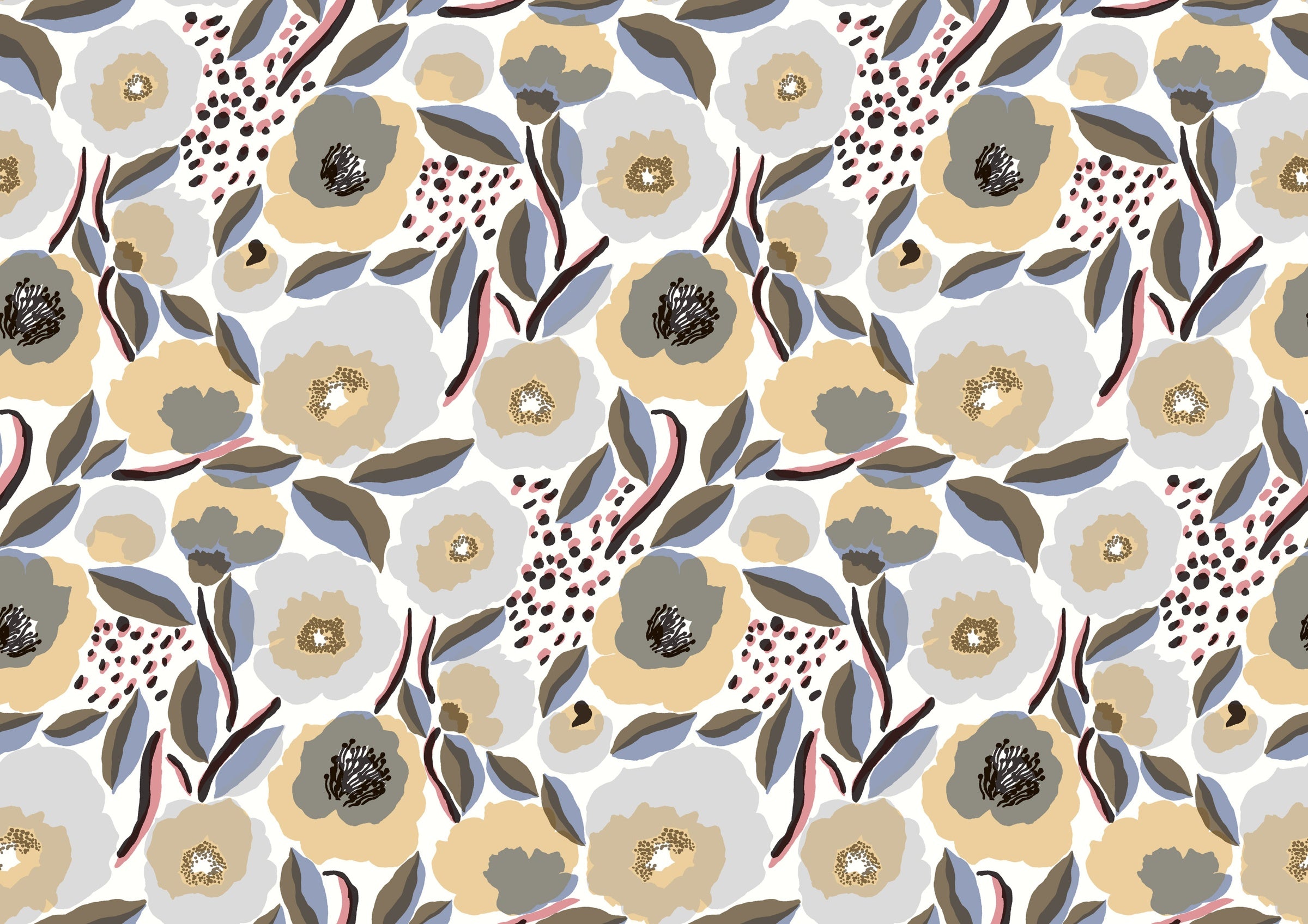 Hookedonwalls Marimekko Volume 06 Rosarium 25156 behang