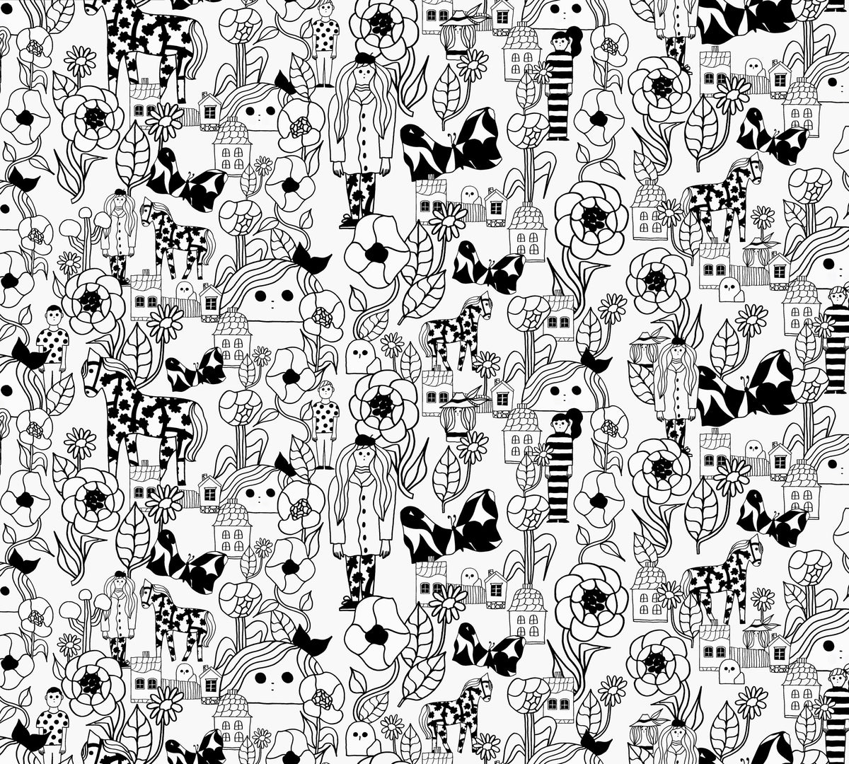 Hookedonwalls Marimekko Volume 06 Marikyla 25166 behang