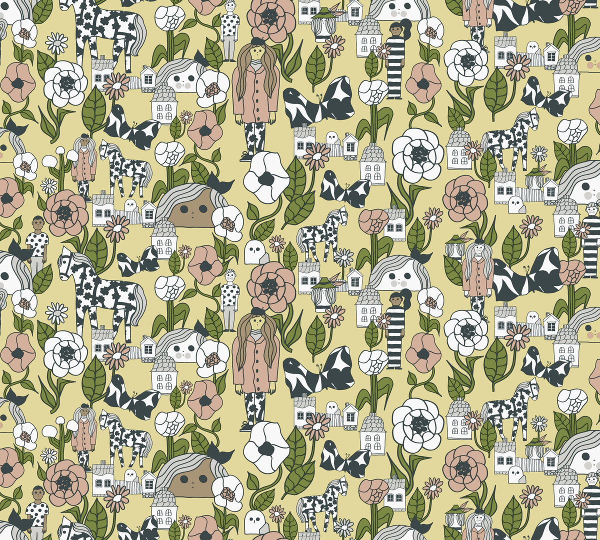 Hookedonwalls Marimekko Volume 06 Marikyla 25167 behang
