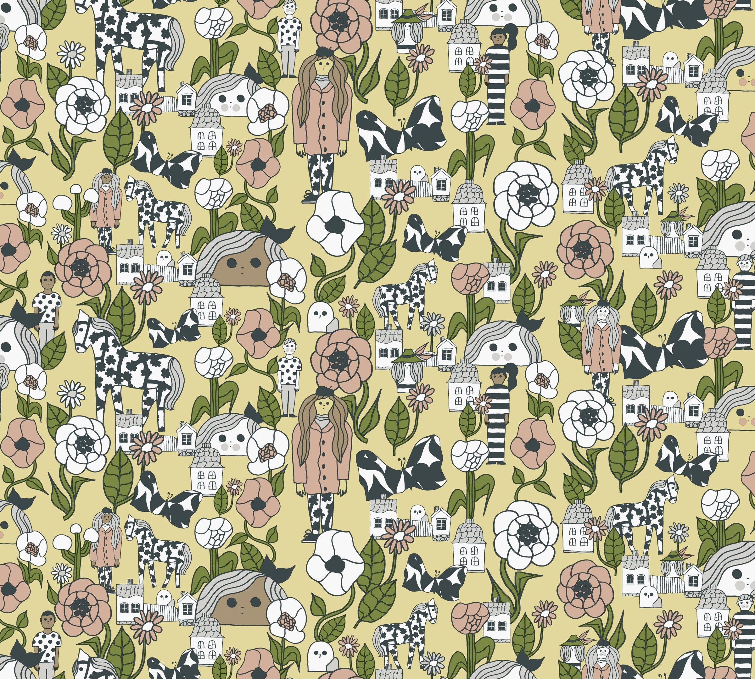 Hookedonwalls Marimekko Volume 06 Marikyla 25167 behang